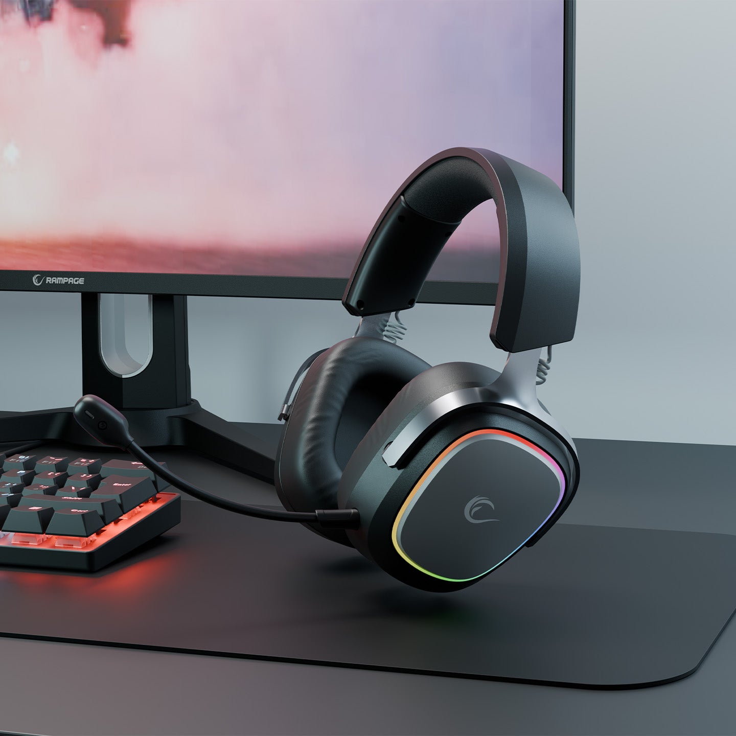 Protein Earpad Kablosuz Mikrofonlu Oyuncu Kulaklığı