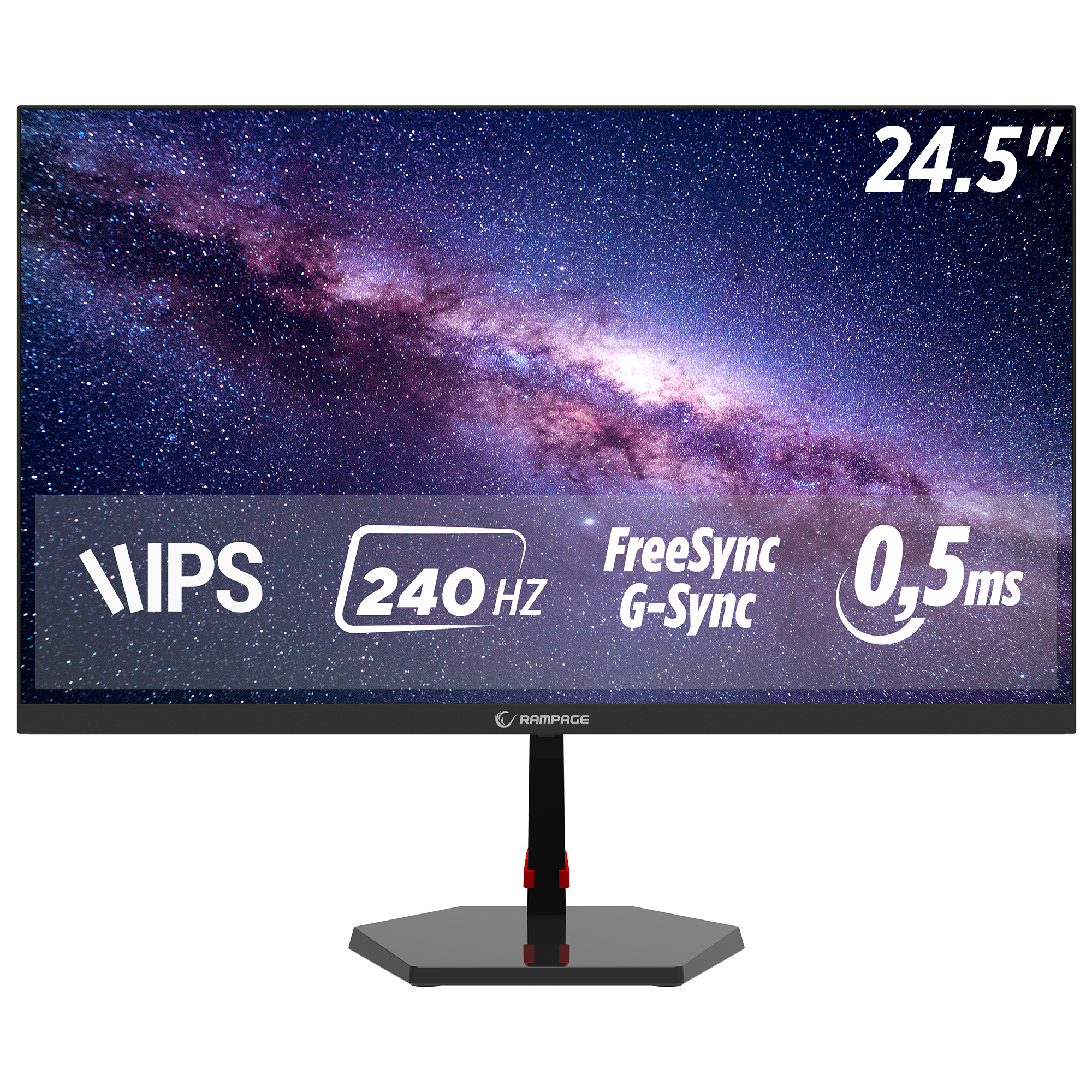 25'' 240hz 1ms FAST IPS FHD Freesync/G-Sync Flat Oyuncu Monitörü