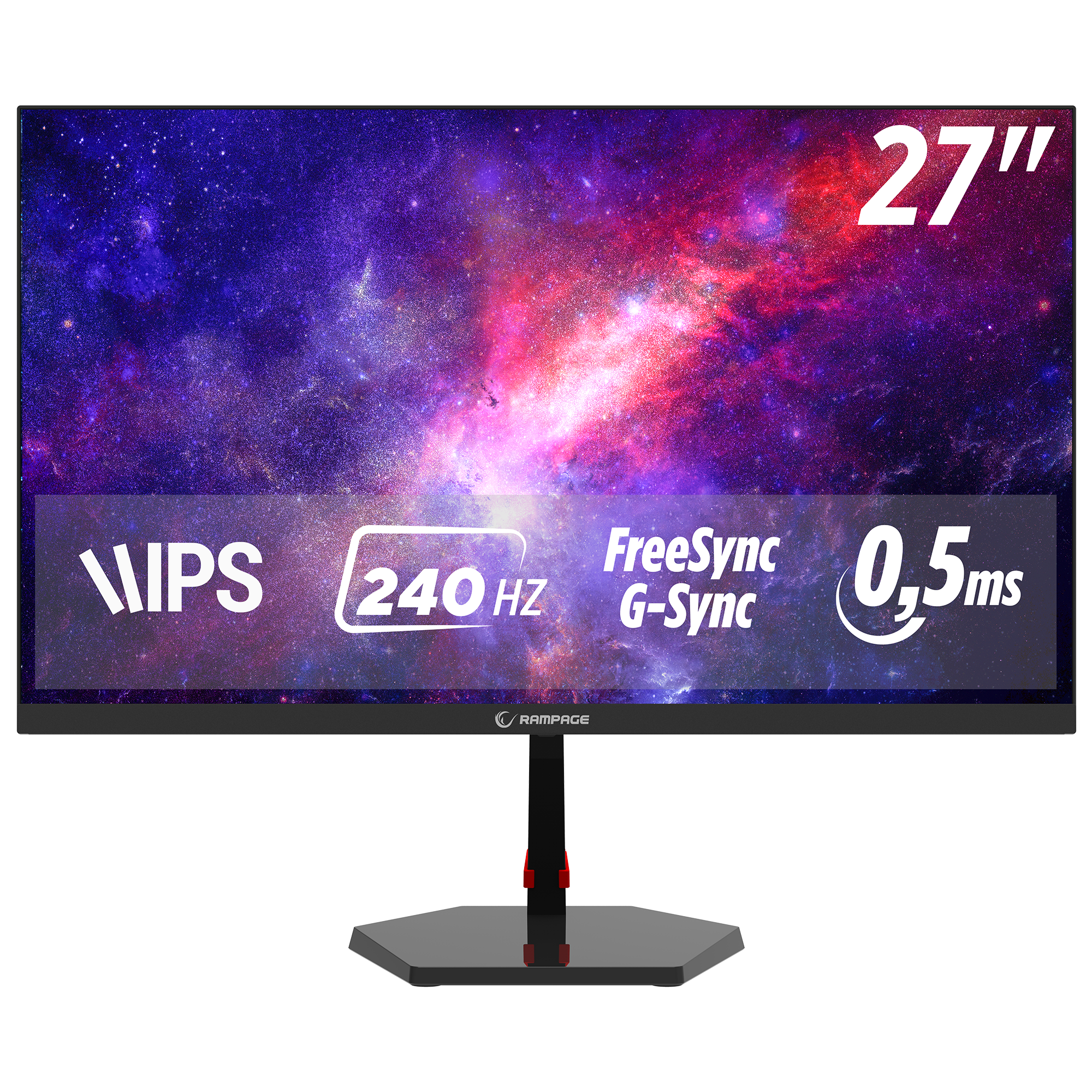 27'' 240Hz 1ms FAST IPS FHD Freesync/G-Sync PC Flat Oyuncu Monitörü