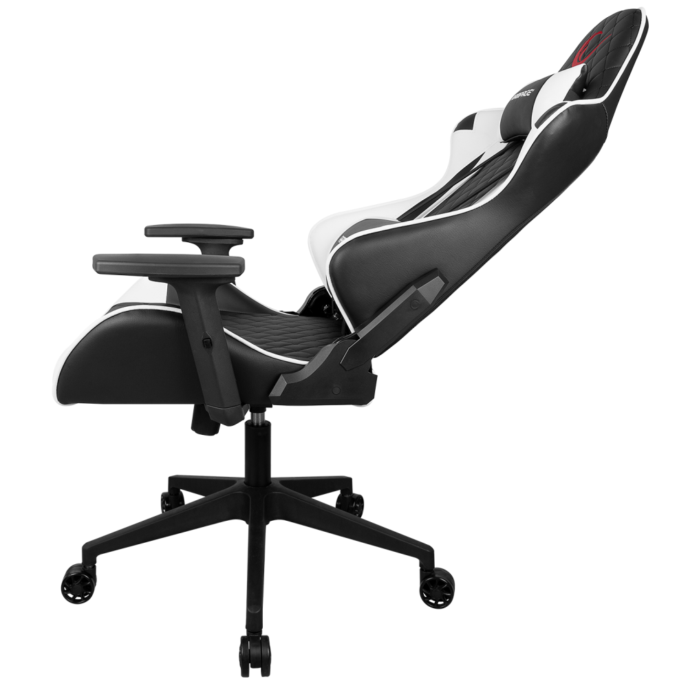 KL-R40 Throne Serisi Siyah/Beyaz Oyuncu Koltuğu - Rampage