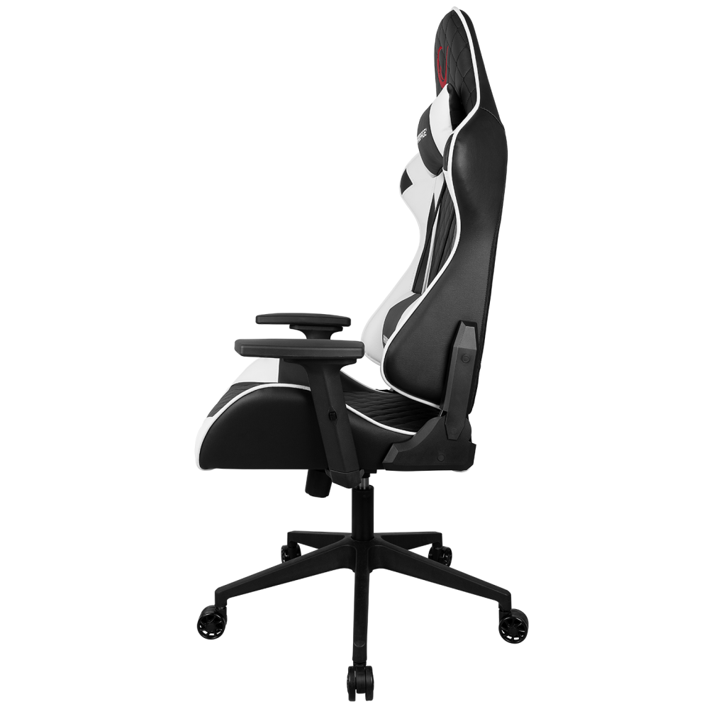 KL-R40 Throne Serisi Siyah/Beyaz Oyuncu Koltuğu - Rampage