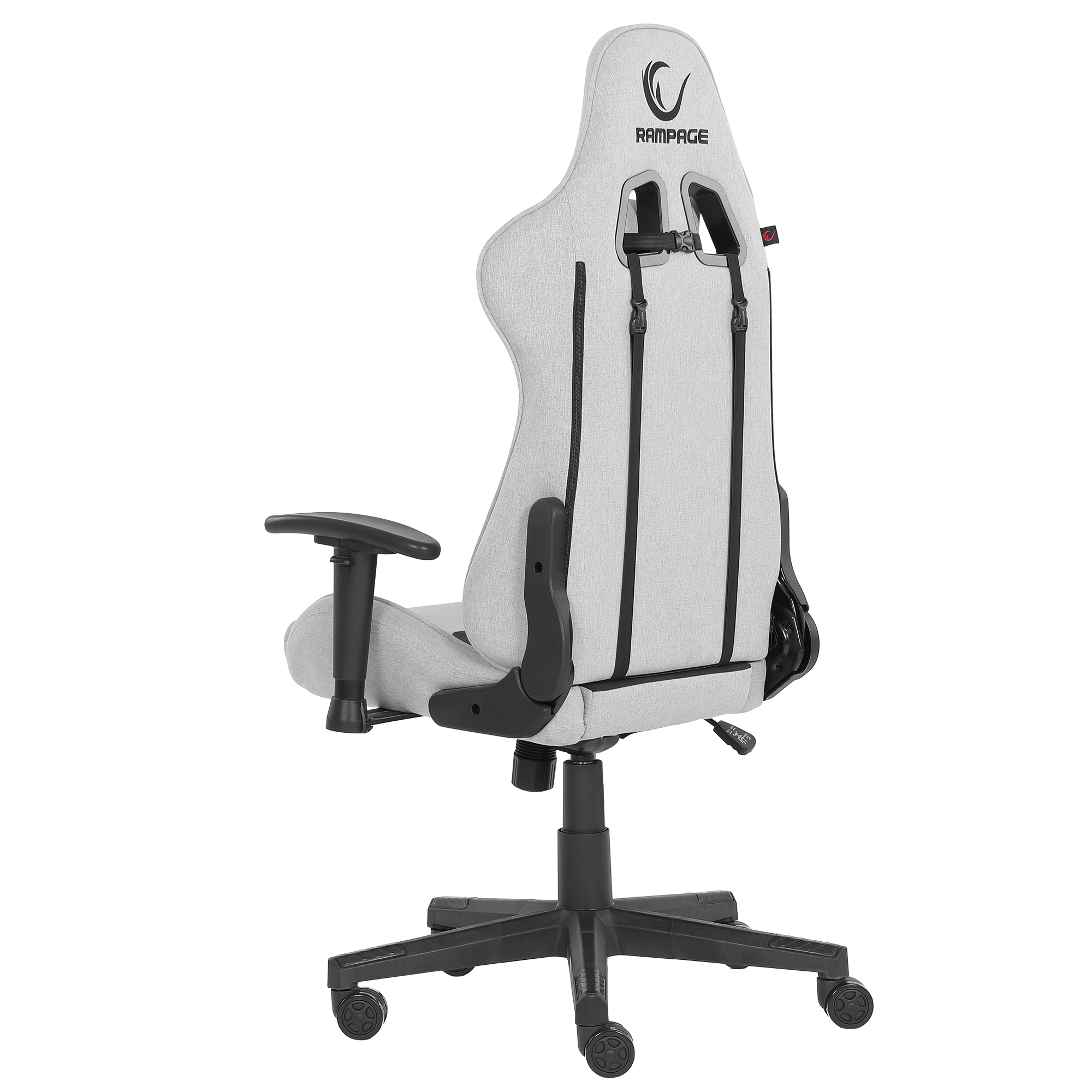 KL-R26 Peak Üst Seviye Terletmez Kumaş Gri/Siyah Gaming Oyuncu Koltuğu