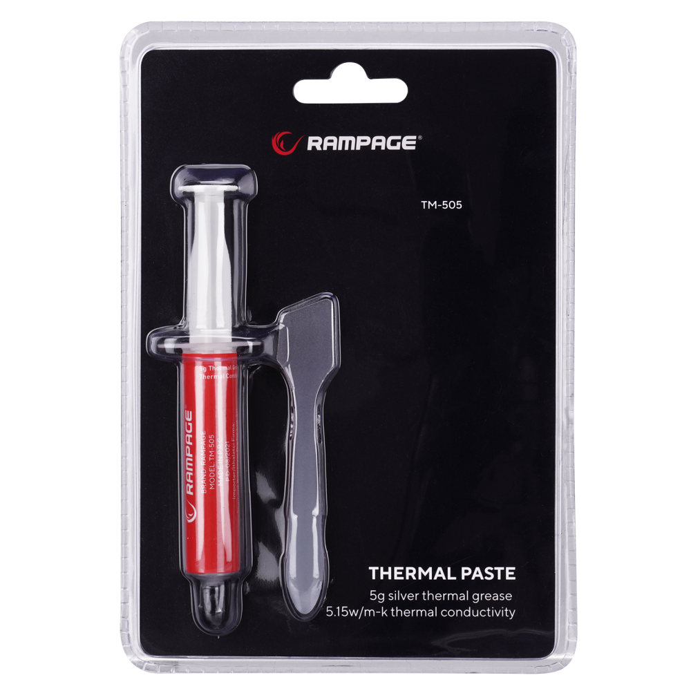 TM-505 5g 5.15w/m.K Gümüş Termal Macun - Rampage