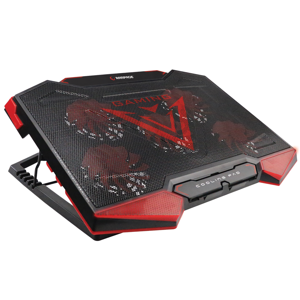 AD-RC5 Siyah 5 Fan ve 2 Usb 15-17 Notebook Soğutucu Stand - Rampage