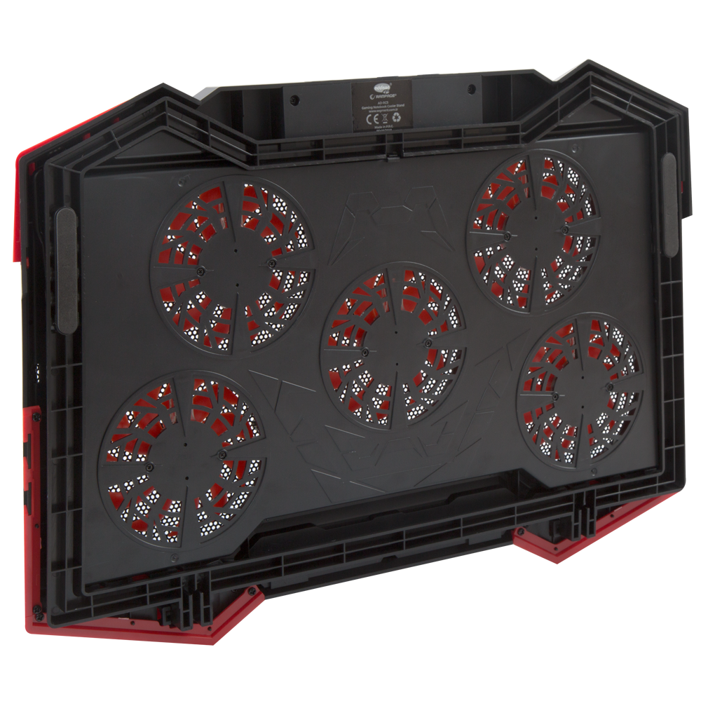 AD-RC5 Siyah 5 Fan ve 2 Usb 15-17 Notebook Soğutucu Stand - Rampage