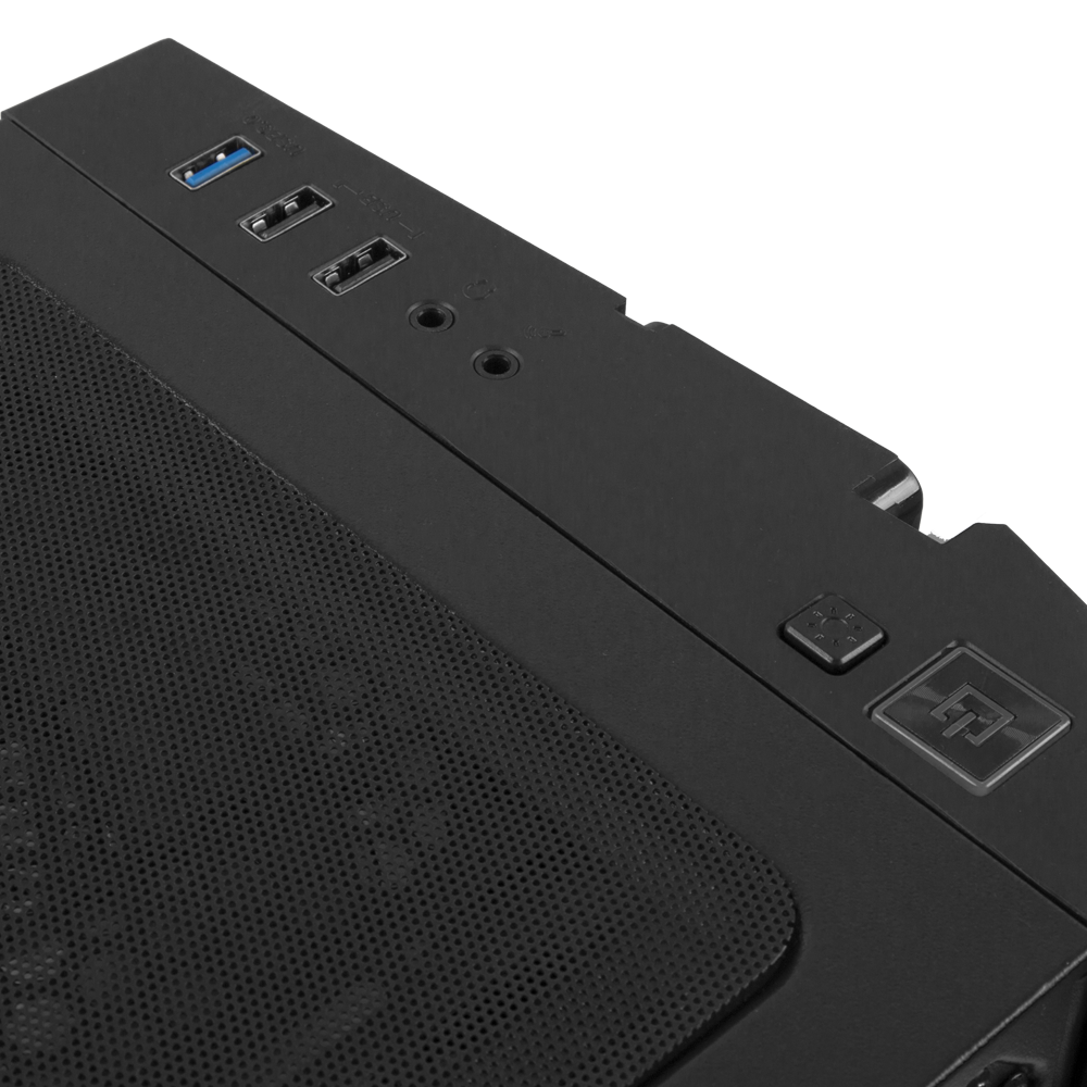 ALPHA-X A Adet ARGB Fanlı 600W 80 Plus Bronze RGB Led Şerit 1*Usb 3.0 2*Usb 2.0 Oyuncu Kasası - Rampage