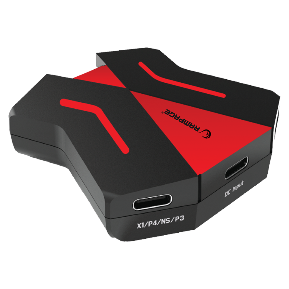 Xbox One/PS4/PS3 Led Işıklı Oyuncu Klavye ve Mouse Çevirici - Rampage