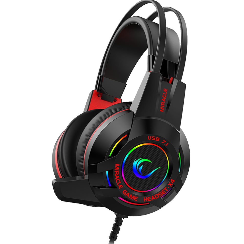 MIRACLE X4 RGB 7.1 Oyuncu Kulaklığı - Rampage
