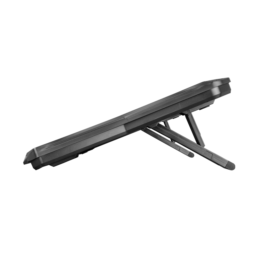 AD-RC8 SHOWY Siyah 180mm Fan 15-17 RGB Işıklı Notebook Soğutucu Stand - Rampage