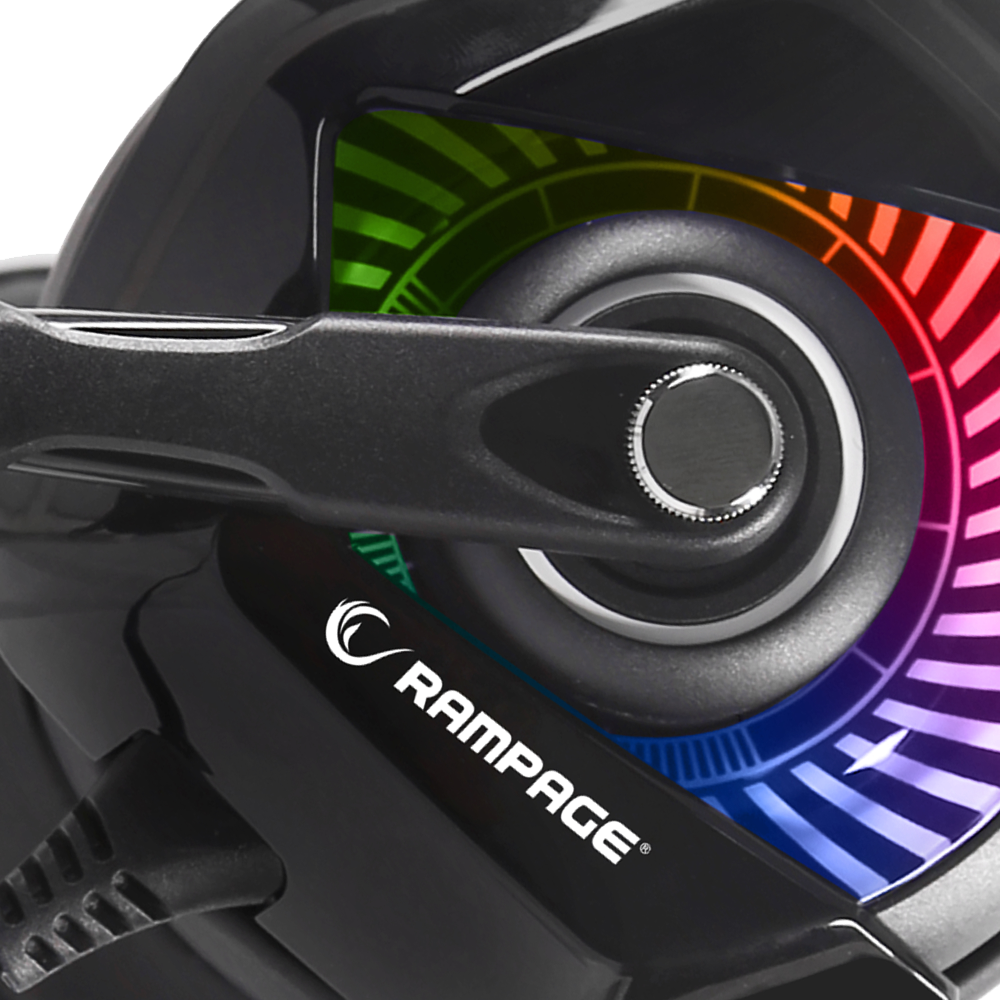 RM-K66 TYPHOON RGB 7.1 Oyuncu Kulaklığı - Rampage