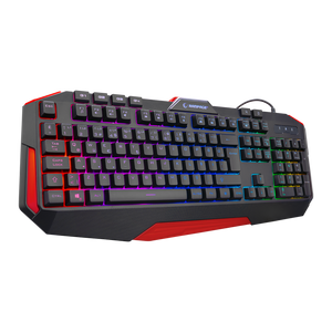 KB-RX7 ALPOR PRO Siyah USB RGB Aydınlatmalı Q Gaming Oyuncu Klavyesi - Rampage
