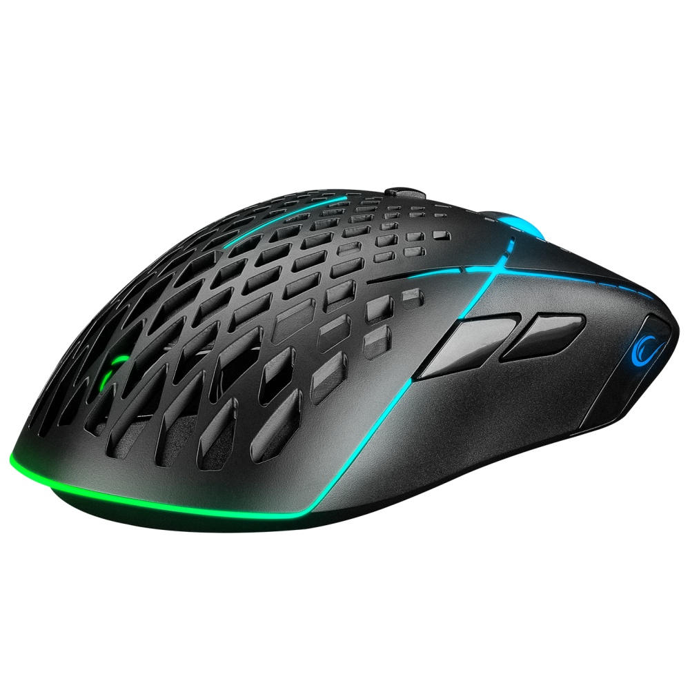 SMX-R111 DEFILADE 12400dpi RGB Işıklı Super Light Makrolu Gaming Oyuncu Mouse - Rampage