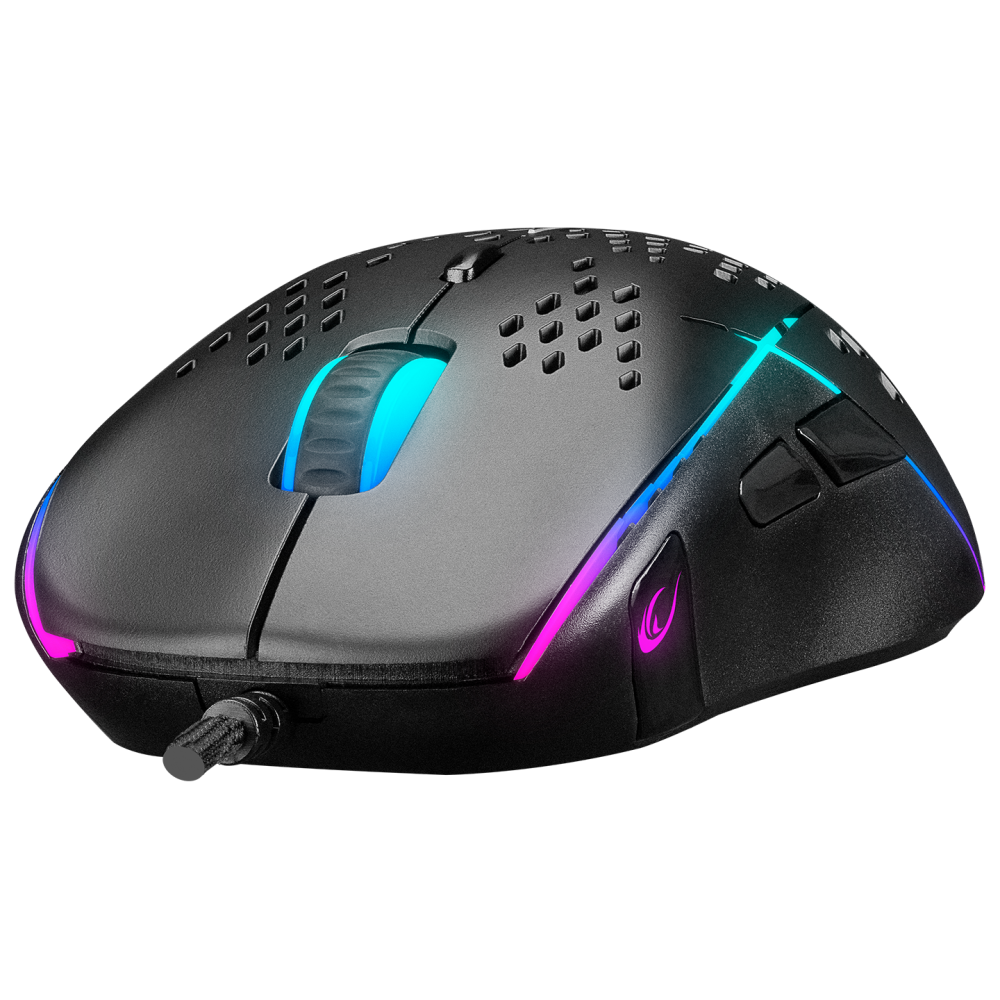 SMX-R111 DEFILADE 12400dpi RGB Işıklı Super Light Makrolu Gaming Oyuncu Mouse - Rampage