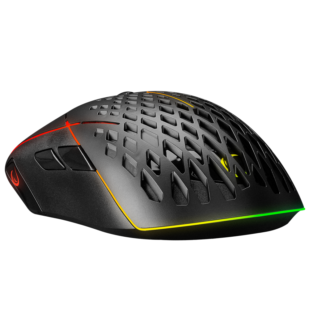 SMX-R111 DEFILADE 12400dpi RGB Işıklı Super Light Makrolu Gaming Oyuncu Mouse - Rampage