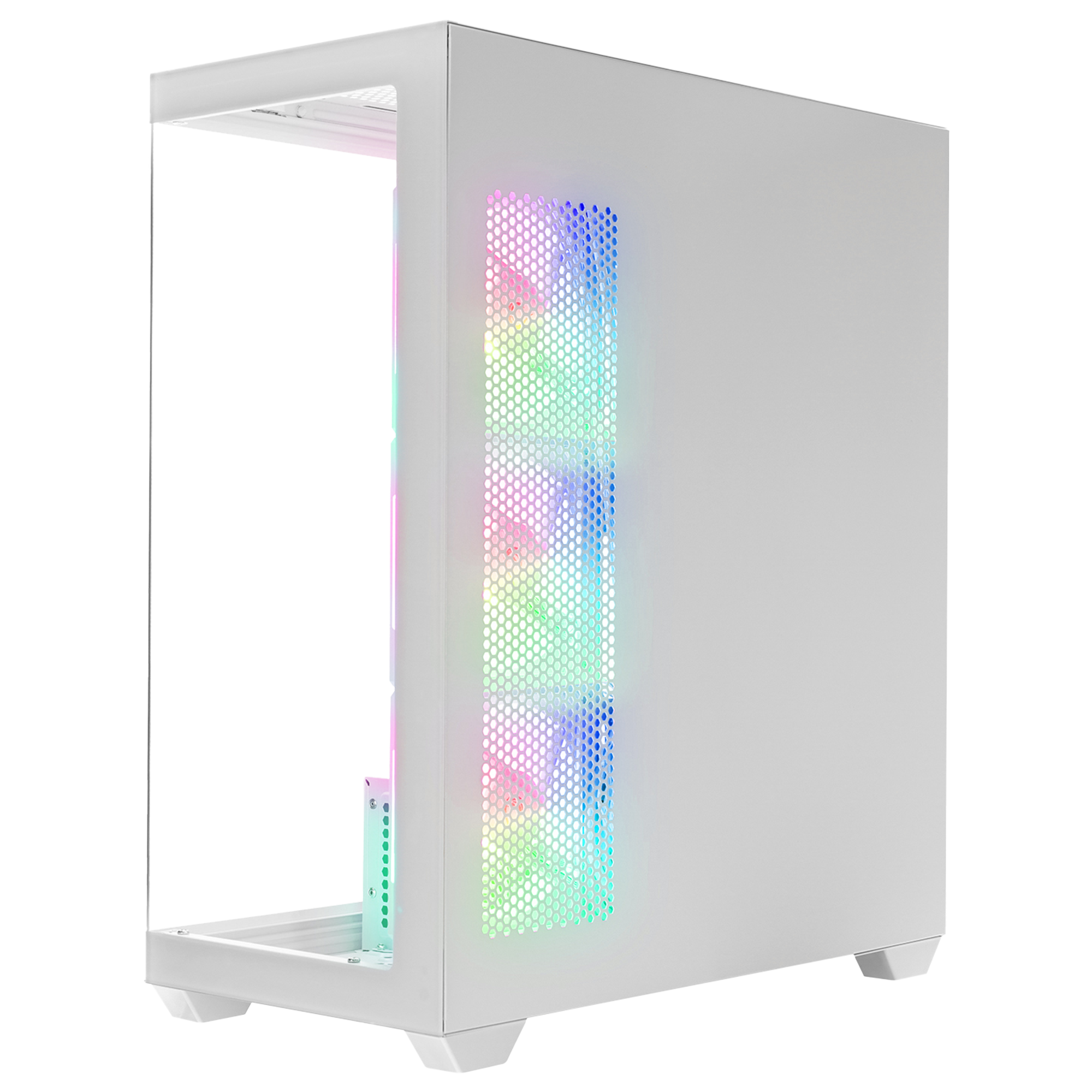 V4 750W 80 Plus Atx Mid-T Oyuncu Kasası-Beyaz