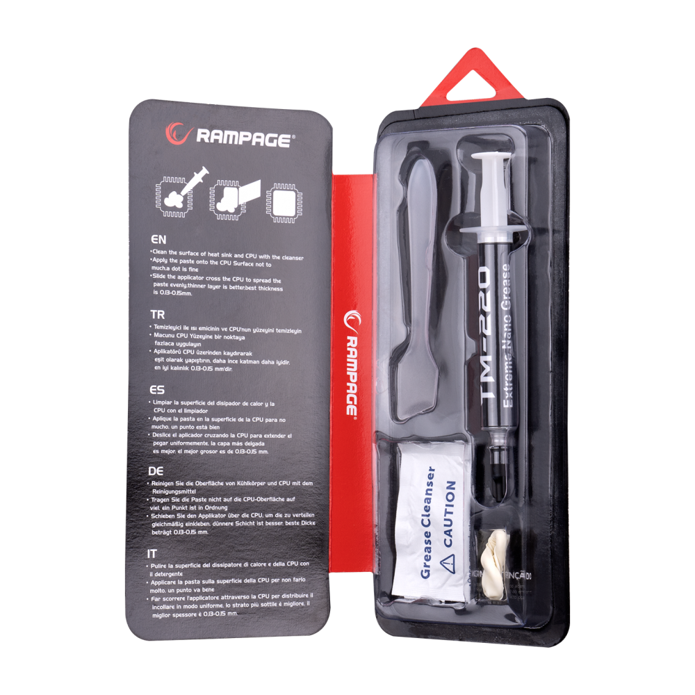 TM-220 2g 11w/m.K Gri Yüksek Performans Termal Macun - Rampage