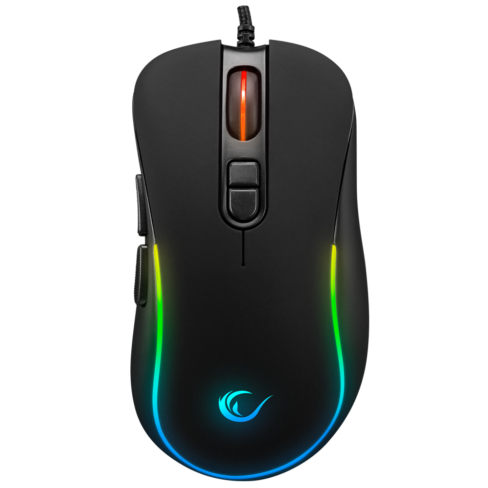 SMX-R47 X-JAMMER Usb Siyah RGB Işıklı 7200 dpi Gaming Oyuncu Mouse - Rampage