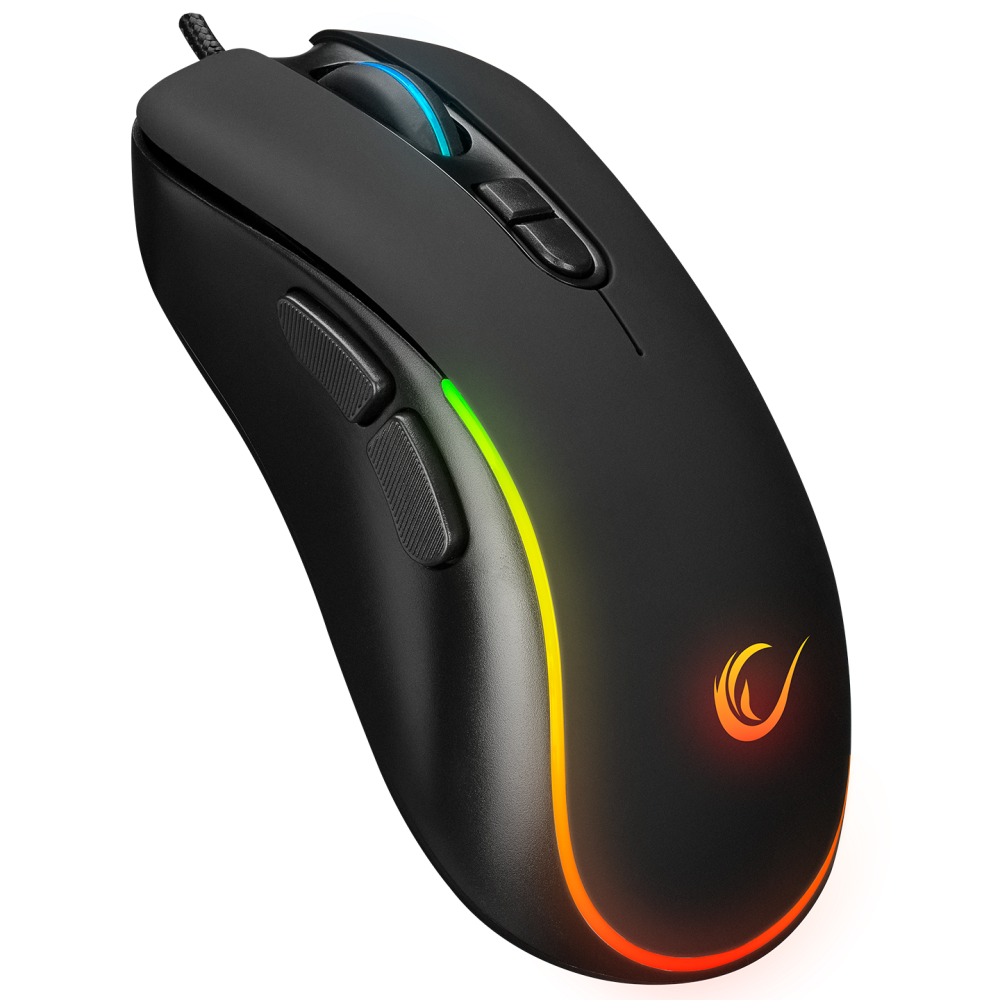 SMX-R47 X-JAMMER Usb Siyah RGB Işıklı 7200 dpi Gaming Oyuncu Mouse - Rampage