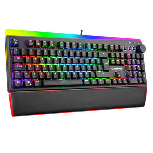 KB-R97 X-TRACER Siyah USB Red Switch Tam Türkçe Gaming Oyuncu Mekanik Klavye - Rampage