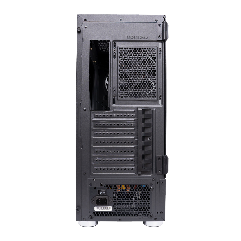 X-HORSE Tempered Glass 650W 80 Plus Bronze 4*Rainbow Fan 1*Usb 3.0 1*Usb 2.0 Gaming Kasa - Rampage