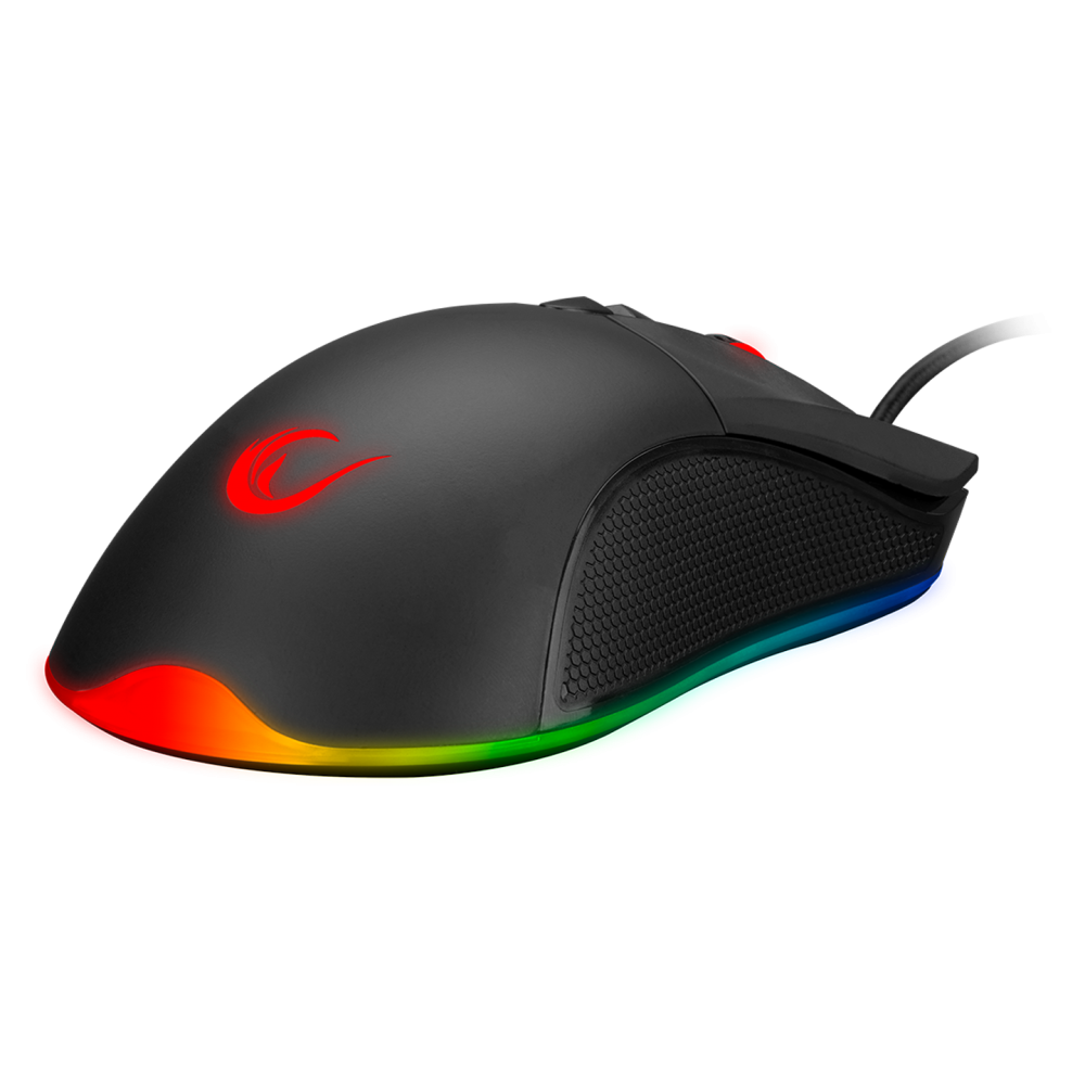 SMX-R65 TRIUMPH Usb Siyah RGB Işıklı 12400dpi Gaming Oyuncu Mouse - Rampage