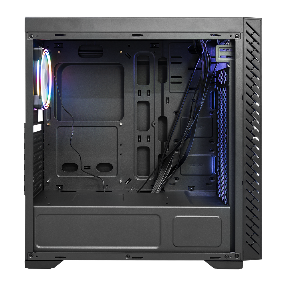 X-MAX 1*120mm Fan Tempered Camlı Gaming Oyuncu Kasası - Rampage