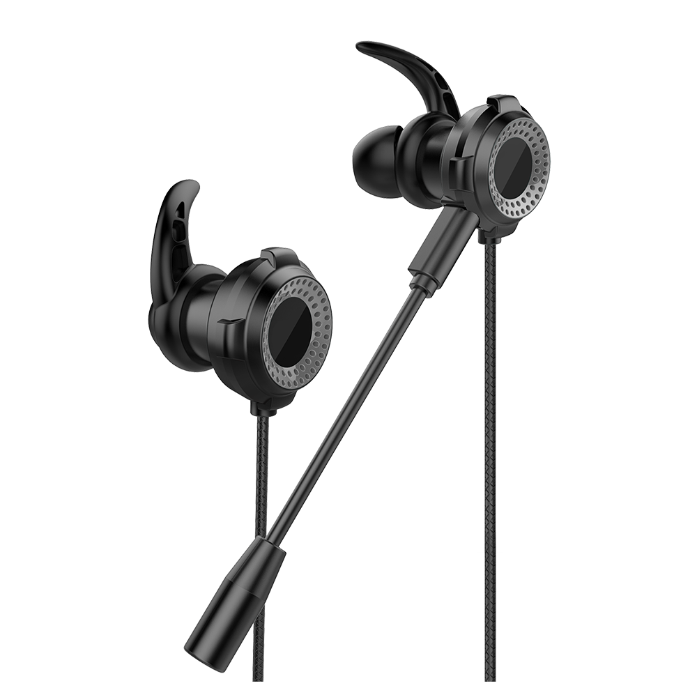 RM-K21 SUPERB 3.5mm Kulak İçi Oyuncu Kulaklığı - Siyah - Rampage