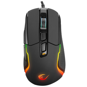 SMX-R68 FALCON-X Usb Siyah 800-6400 dpi RGB Ledli Gaming Oyuncu Mouse - Rampage