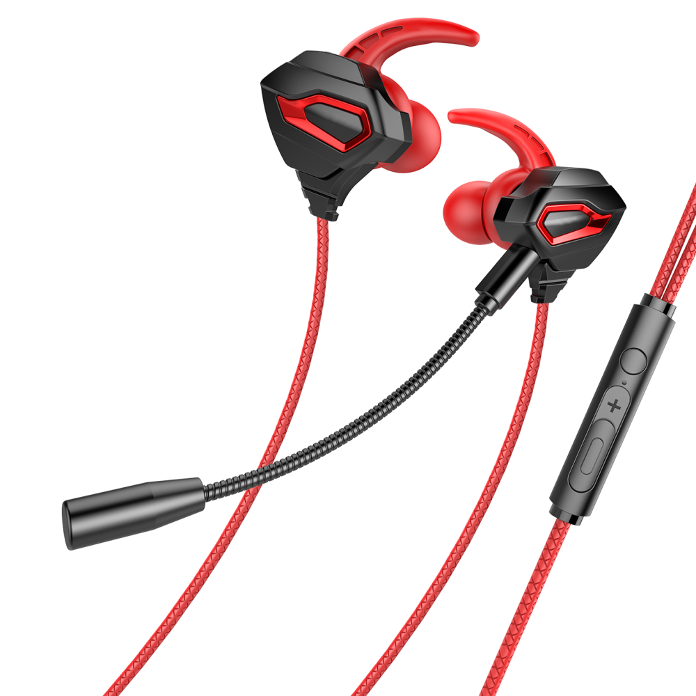 RM-K46 COBRA 3.5mm Oyuncu Kulaklığı - Kırmızı - Rampage