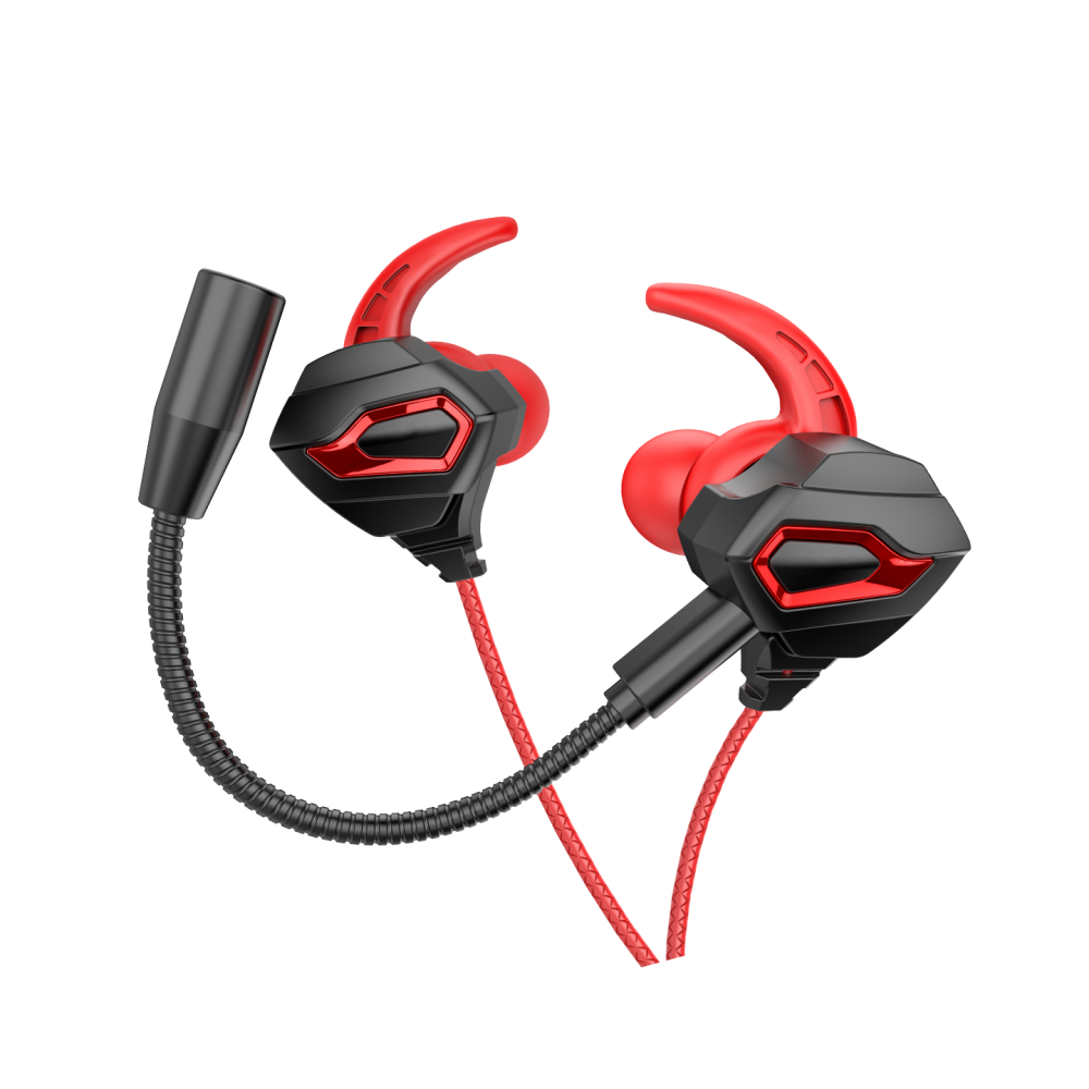 RM-K46 COBRA 3.5mm Oyuncu Kulaklığı - Kırmızı - Rampage