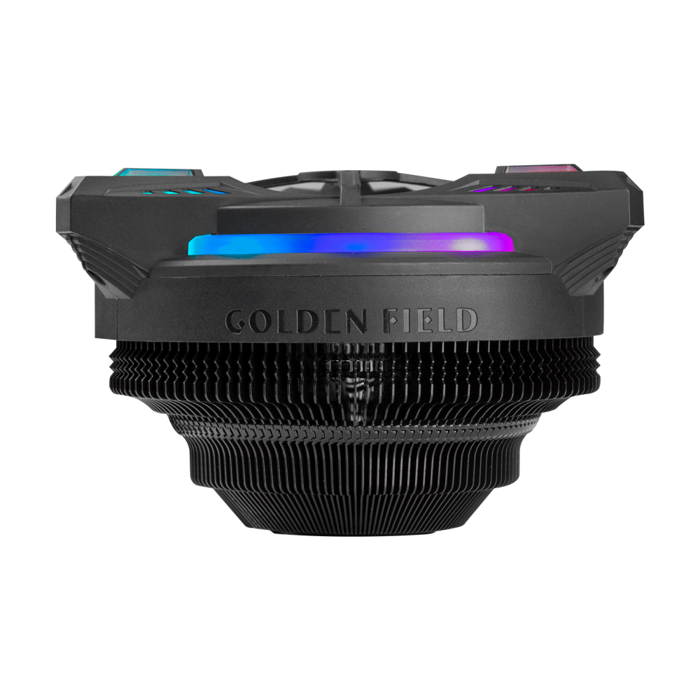 RM-C03 COOLBLADE Rainbow 43CFM 80mm Fan Intel LGA1700/AMD AM5 Uyumlu Hava Soğutmalı CPU Fan - Rampage