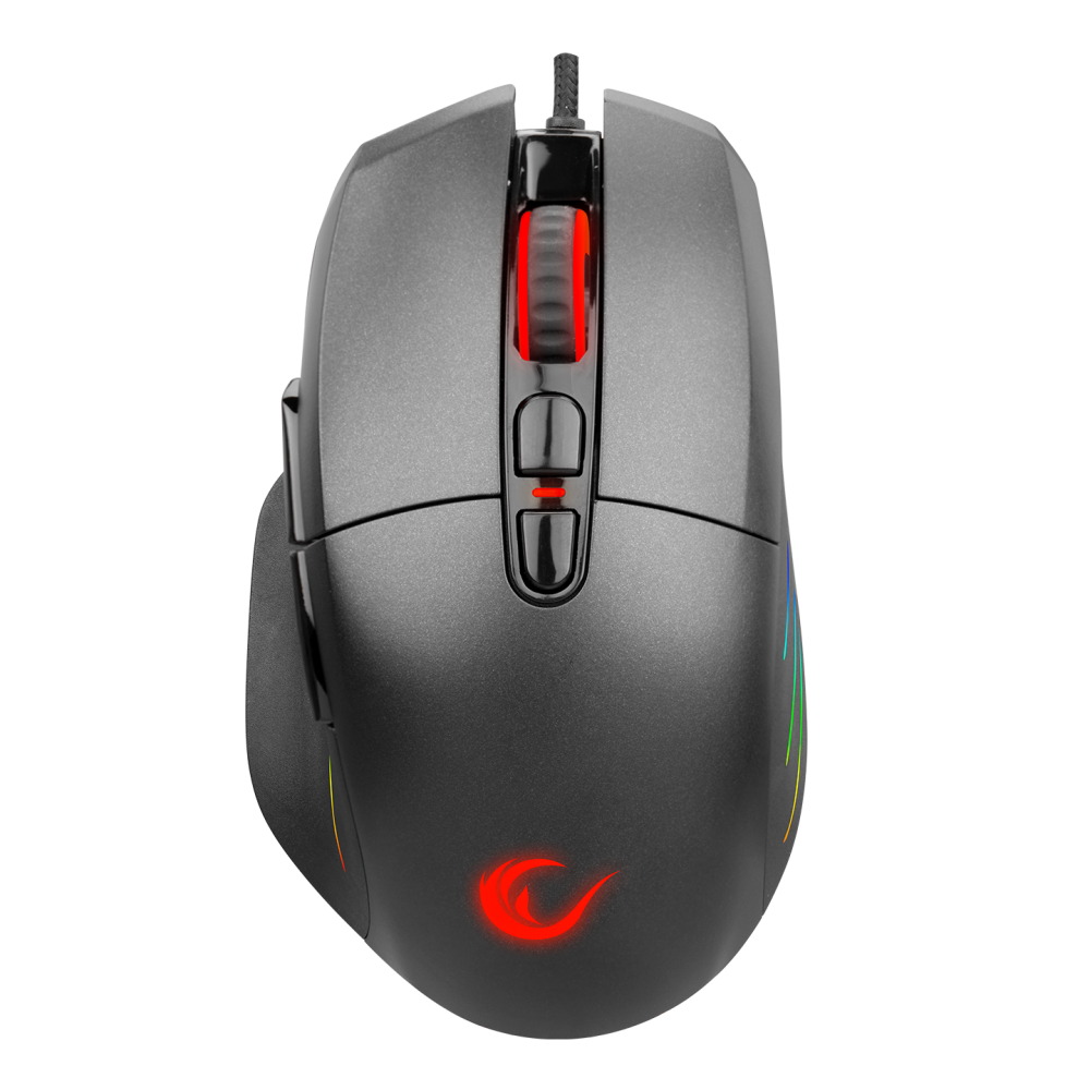 SMX-R650 SCORE Usb Siyah 10000 Dpi RGB Gaming Mouse - Rampage