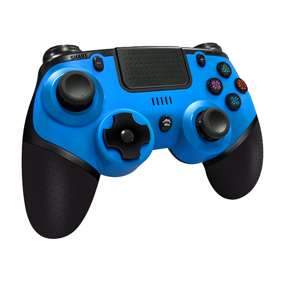 Sg-RPS4 Plus Bluetooth Dual Vibration PS4 Gamepad Joypad-Blue