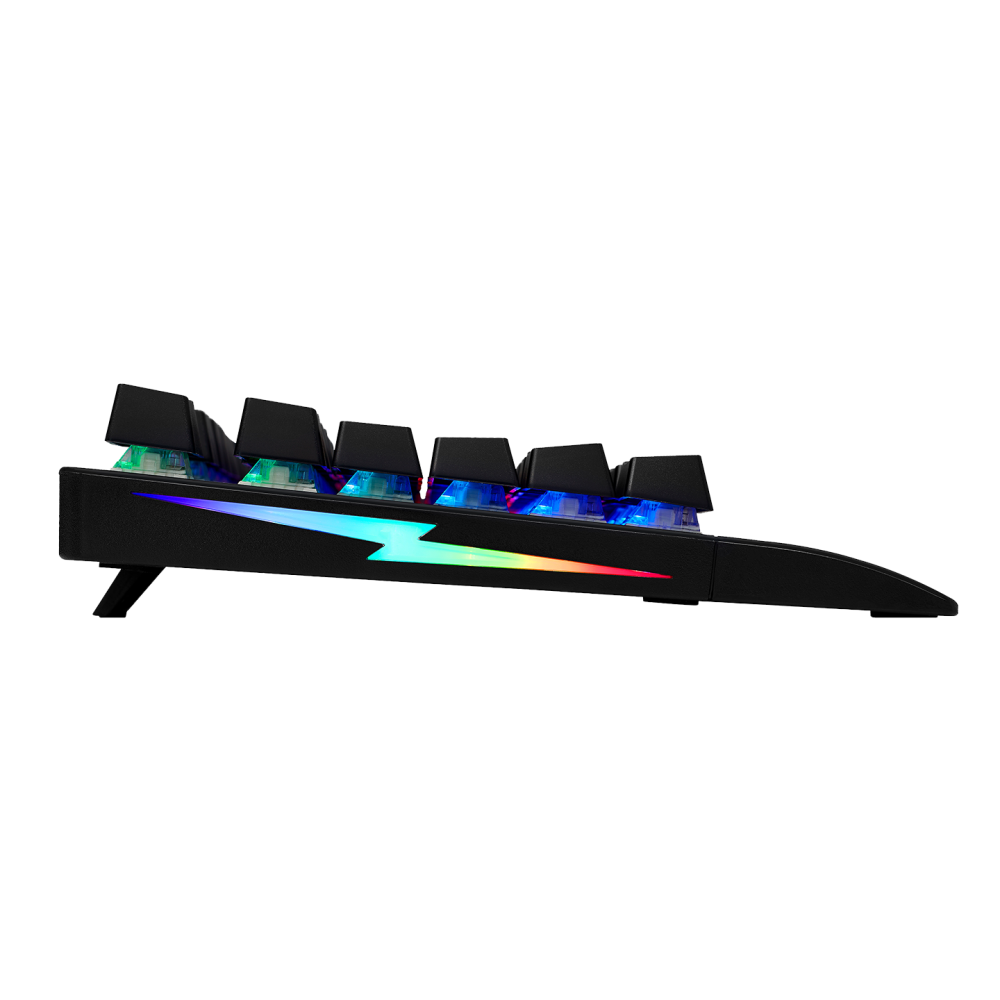 RMK-GX9 PULSAR Siyah USB RGB Aydınlatmalı Q Red Switch Gaming Oyuncu Mekanik Klavye - Rampage