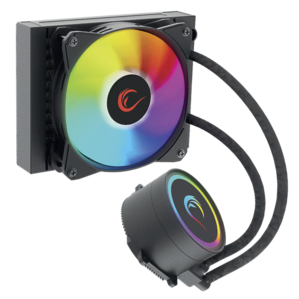 CHILY-120 72CFM 1800RPM 12cm ARGB Fan Intel/Amd 120mm Sıvı Soğutmalı CPU Fan - Rampage