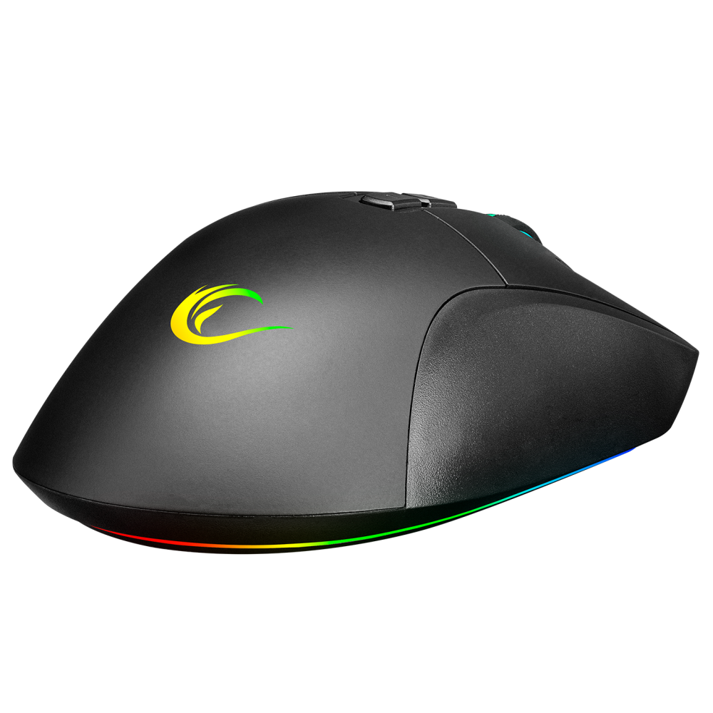 BYGAME-M1 Full RGB Işıklı 10000dpi 7 Tuşlu Profesyonel Gaming Oyuncu Mouse - Rampage