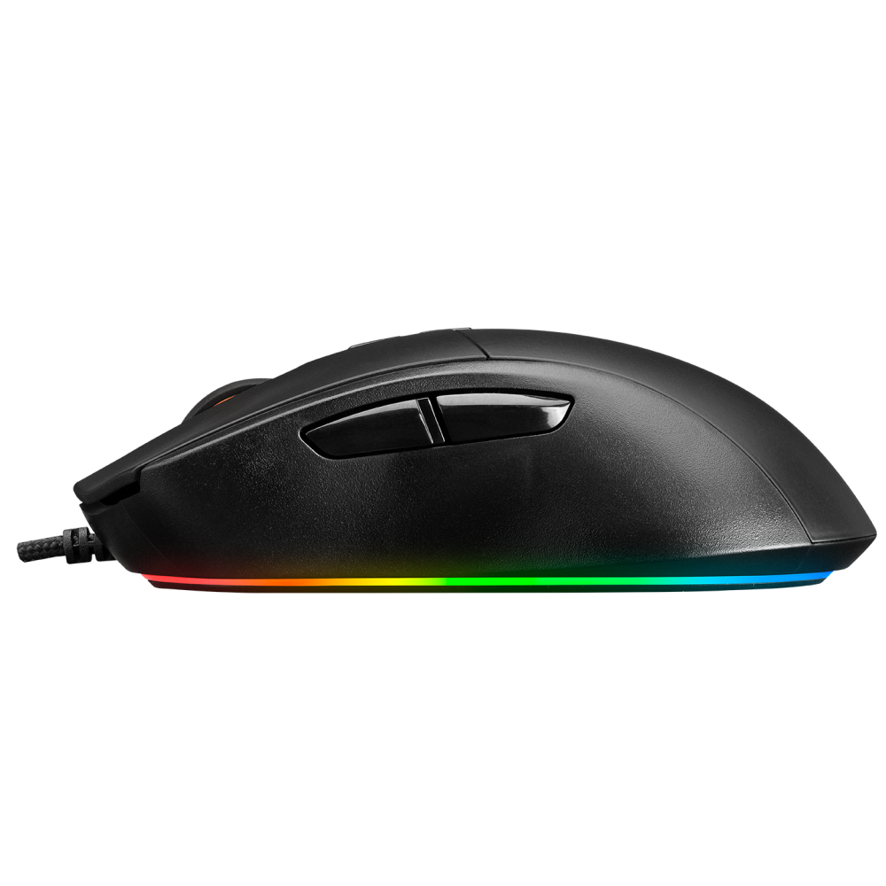 BYGAME-M1 Full RGB Işıklı 10000dpi 7 Tuşlu Profesyonel Gaming Oyuncu Mouse - Rampage