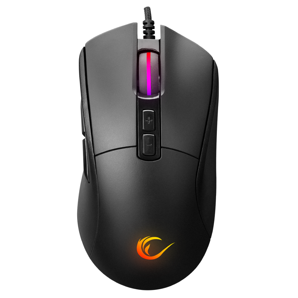 BYGAME-M1 Full RGB Işıklı 10000dpi 7 Tuşlu Profesyonel Gaming Oyuncu Mouse - Rampage