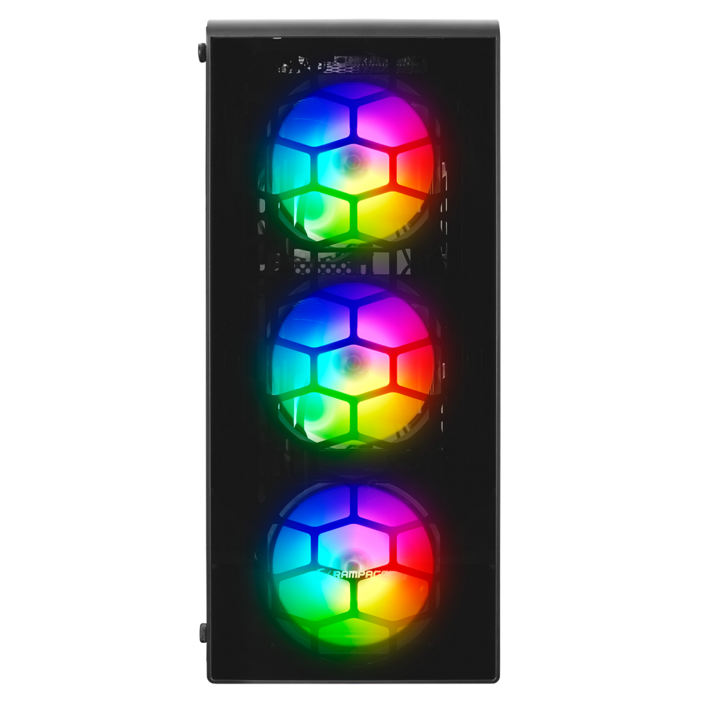 REDSKY MESH 700W 80+ BRONZETemperli Camlı Mid-T Gaming Oyuncu Kasası - Rampage