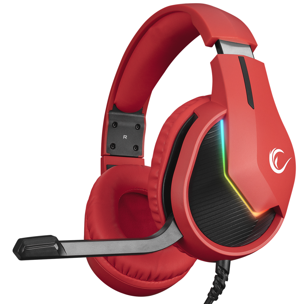 MAGE RGB 7.1 Oyuncu Kulaklığı - Kırmızı - Rampage