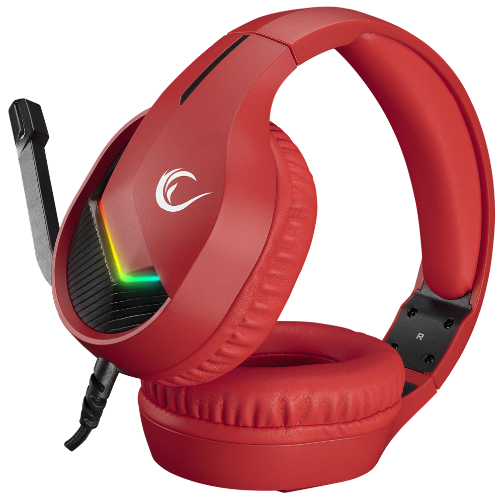 MAGE RGB 7.1 Oyuncu Kulaklığı - Kırmızı - Rampage