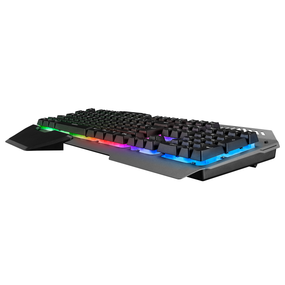 KB-R132 FALCON-X Gri USB Led Aydınlatmalı Q Gaming Klavye