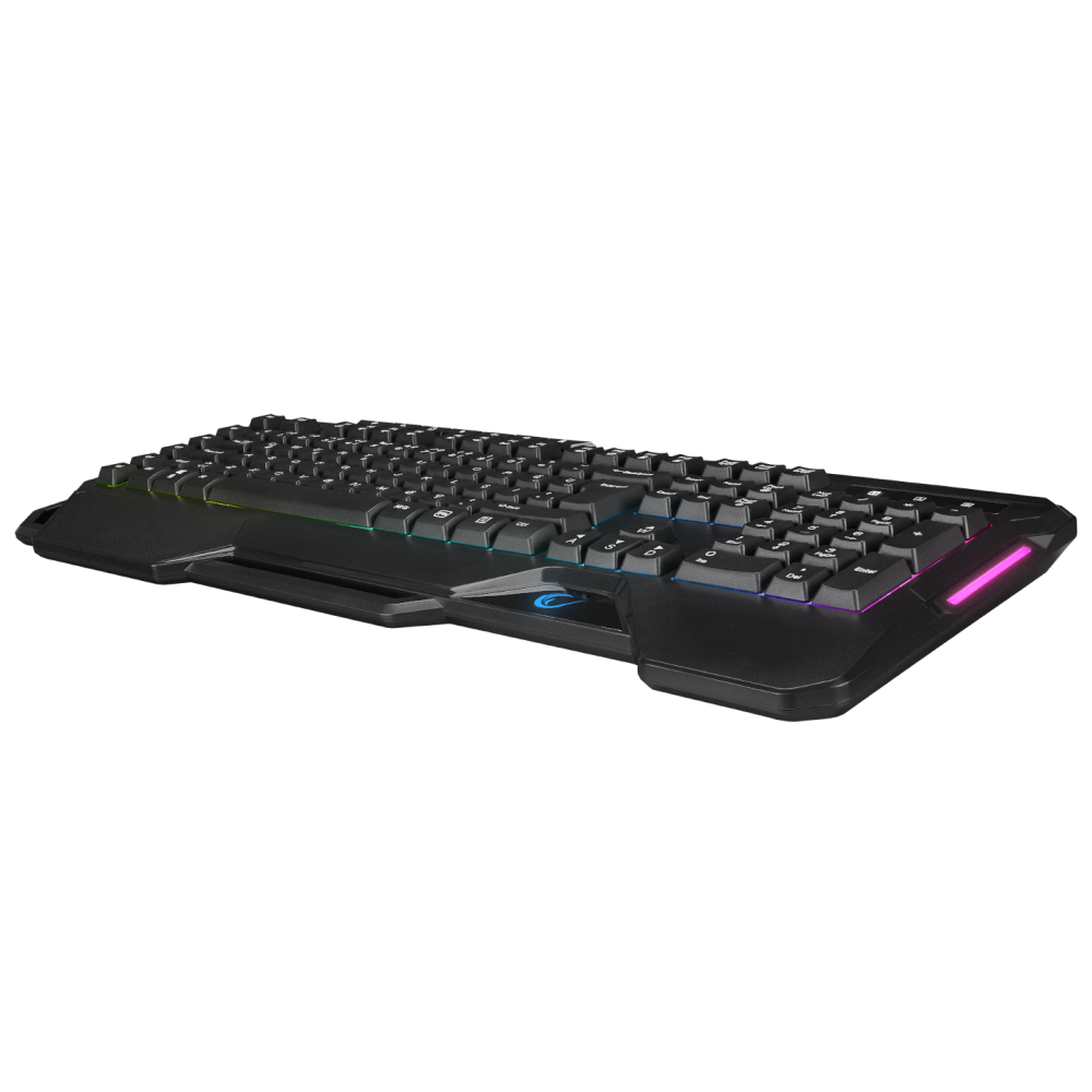KB-R121 CRYPTO Siyah Usb RGB Aydınlatmalı Membrane Q Makrolu Gaming Oyuncu Klavye