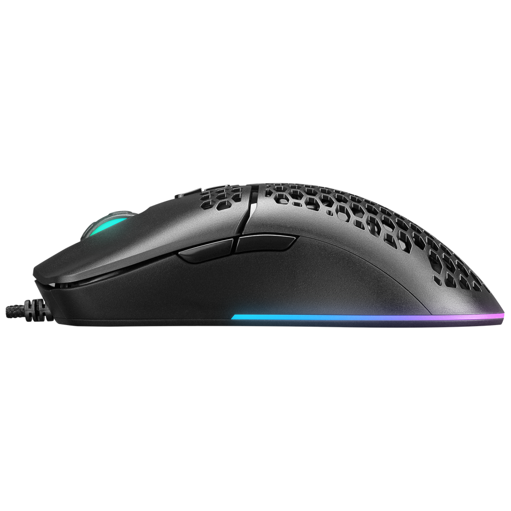KM-R96 ELEMENTAL Siyah RGB Aydınlatmalı Q Oyuncu Multmedia Klavye ve 7200 dpi Mouse Gaming Set - Rampage