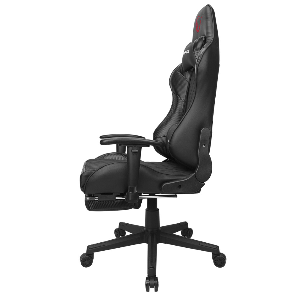 KL-R71 EMPIRE Ayak Dayama Yerli Siyah/Silver Gaming Oyuncu Koltuğu - Rampage