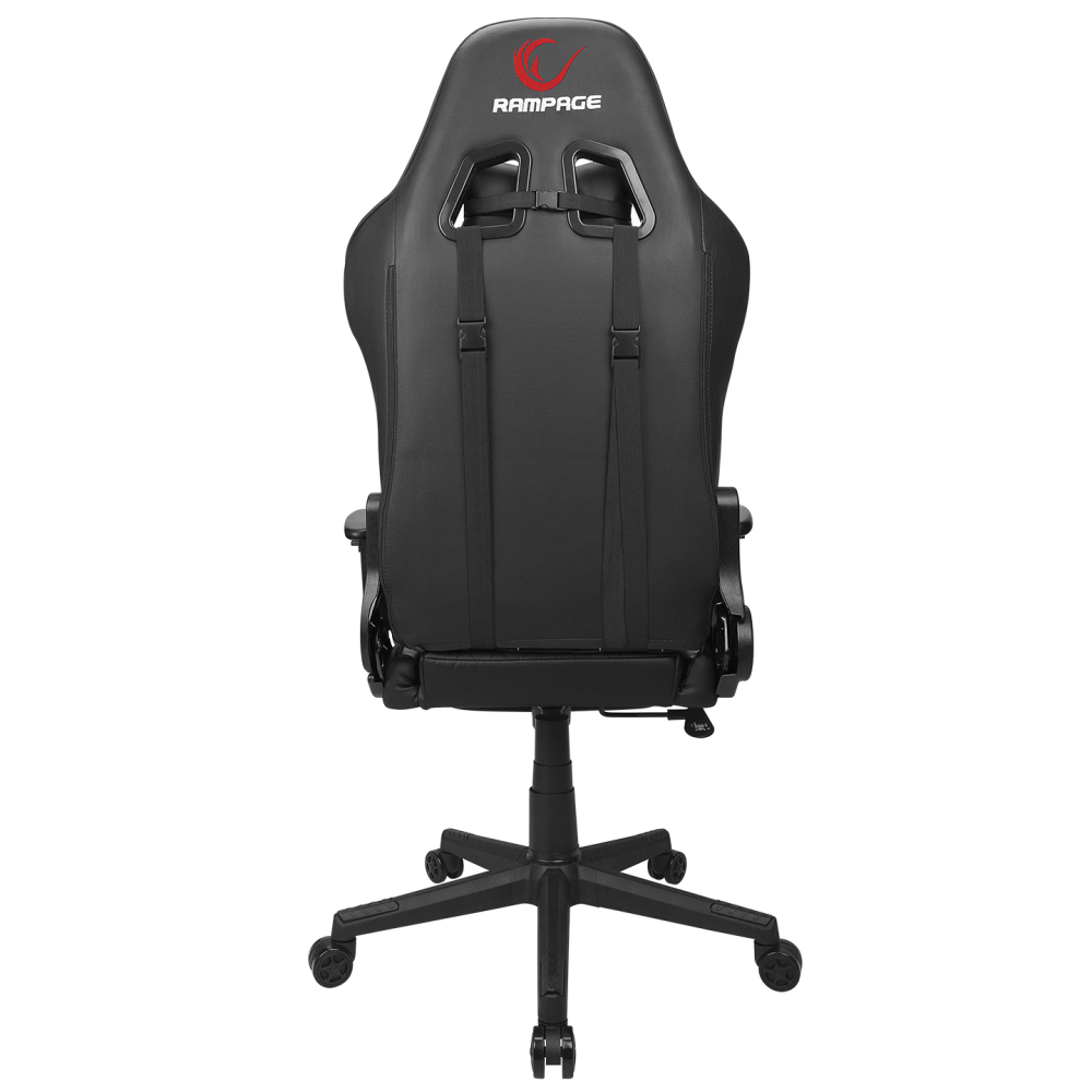 KL-R71 EMPIRE Ayak Dayama Yerli Siyah/Silver Gaming Oyuncu Koltuğu - Rampage