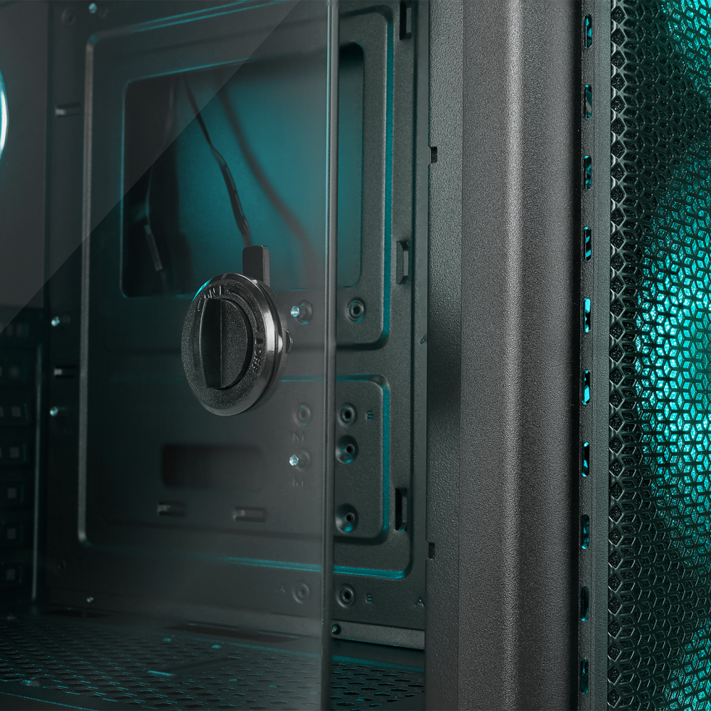 TRAPPER 750W 80+ BRONZE Manyetik Temperli Camlı 3*14cm+1*12cm ARGB E-ATX Mid-T Gaming Oyuncu Kasası - Rampage