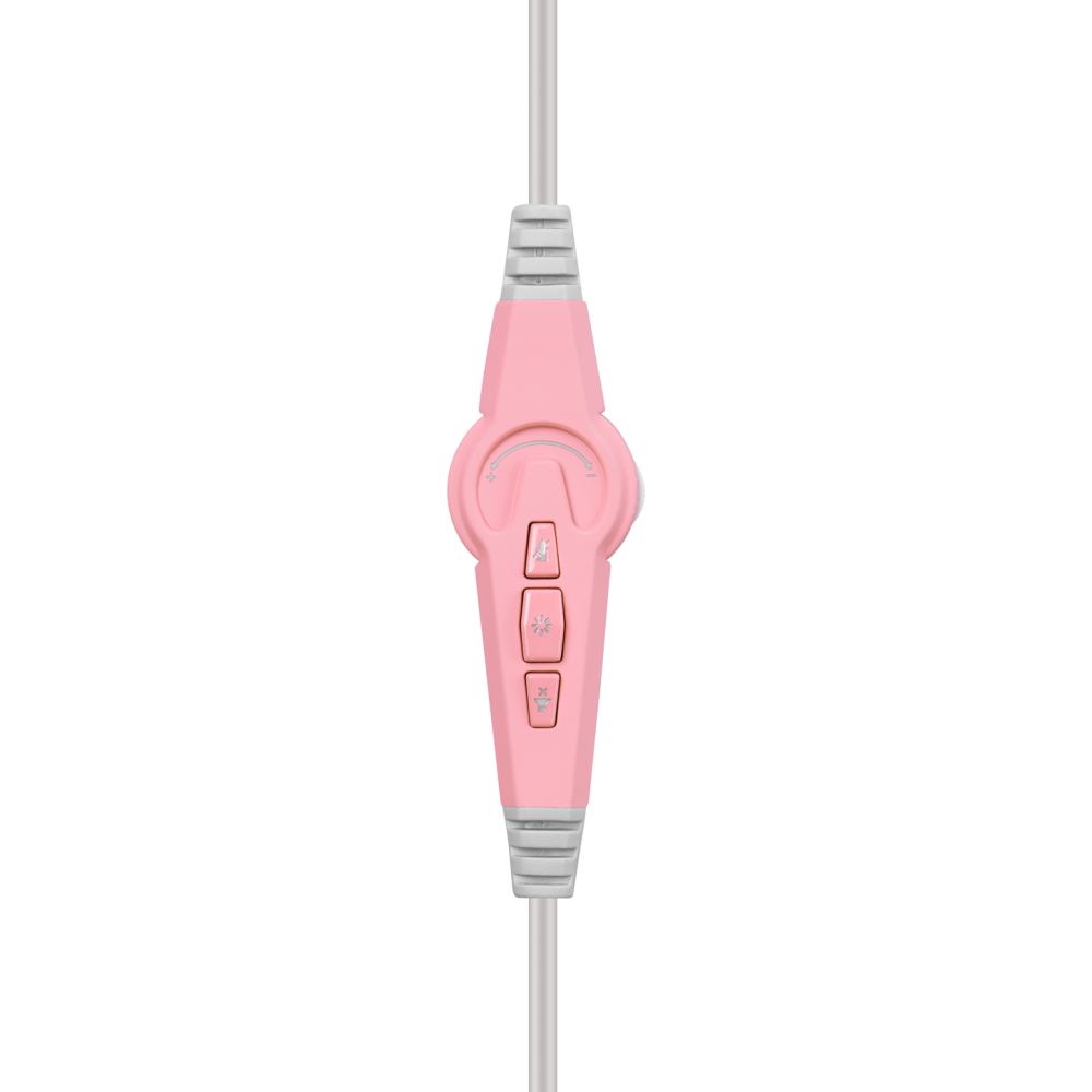 M7 MONCHER RGB 7.1 Oyuncu Kulaklığı - Pembe - Rampage