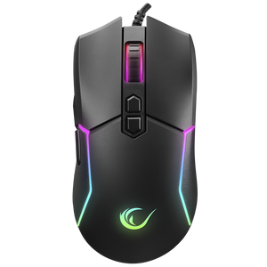 SMX-R28 COOL Usb Siyah RGB Işıklı+Macro 7200dpi / 1000hz Gaming Oyuncu Mouse - Rampage