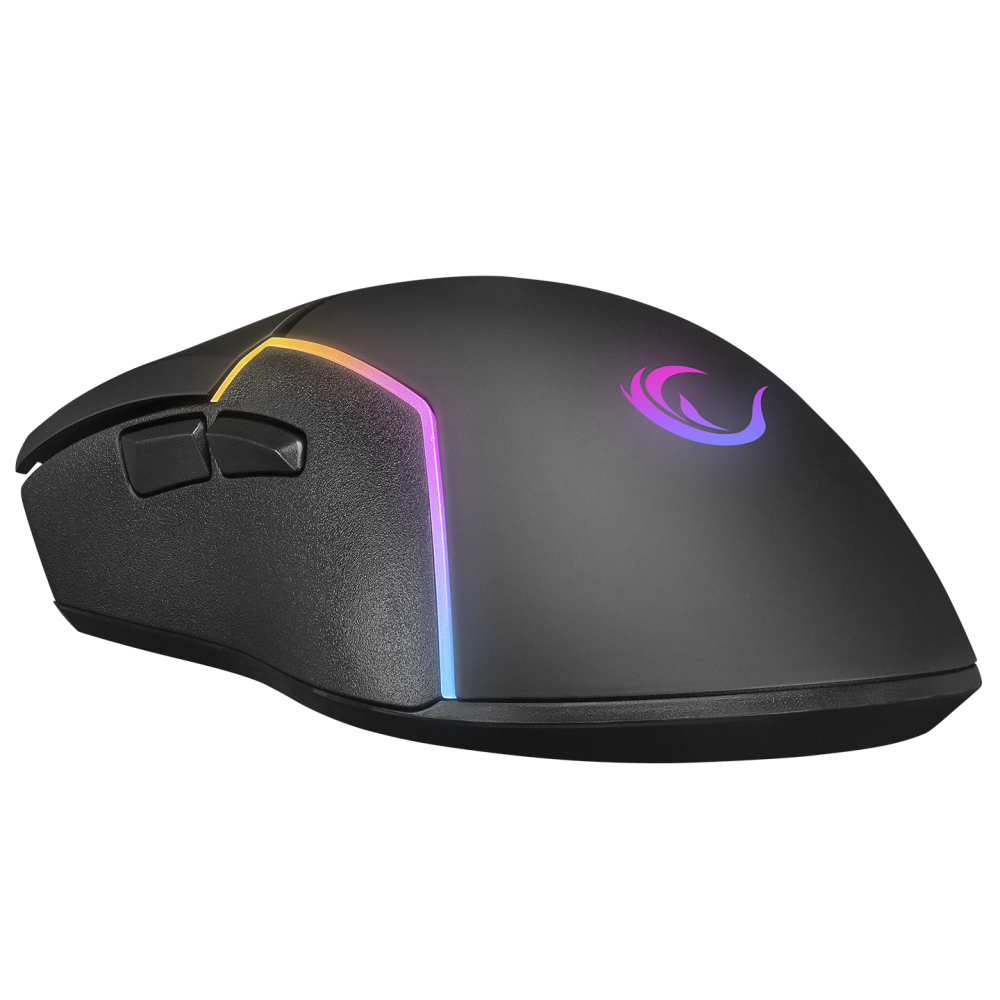 SMX-R28 COOL Usb Siyah RGB Işıklı+Macro 7200dpi / 1000hz Gaming Oyuncu Mouse - Rampage